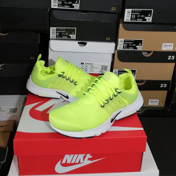NIKE AIR PRESTO VOLT GREEN/WHITE WOMEN'S US SIZE 8.5 NEW IN BOX "SIZES 7.5-8.5" - Picture 4 of 10